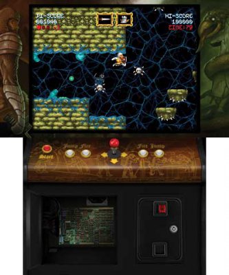 Cursed Castilla on Nintendo 3DS Cursed Castilla on the Nintendo 3DS dual screen