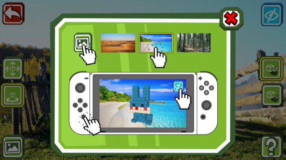 ▷ Qbics Paint: Creatividad "fuera del voxel" en tu Nintendo Switch | Abylight Barcelona | Estudio de desarrolladores independientes de videojuegos en Barcelona.