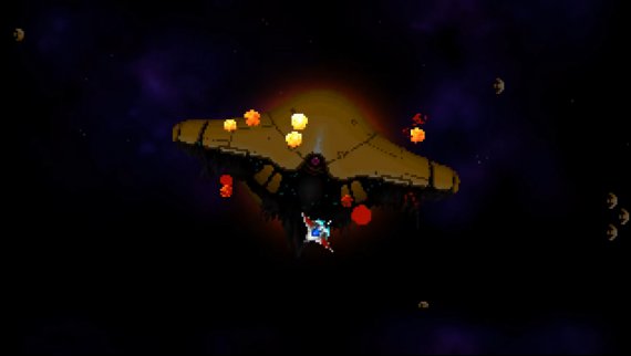 Super Hydorah Mission completed Super hydorah clearing mission screen, shoot'em up arcade indie game