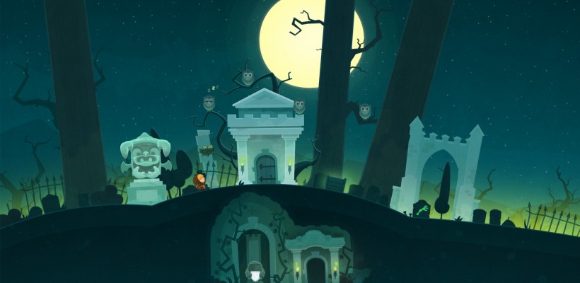 Tiny thief is going to Wii U, and here we can appreciate the scary cemetery zone