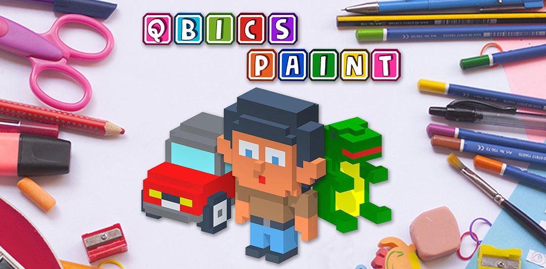 Qbics Paint for iOS devices, apple devices, the best creative indie suitable for everyone
