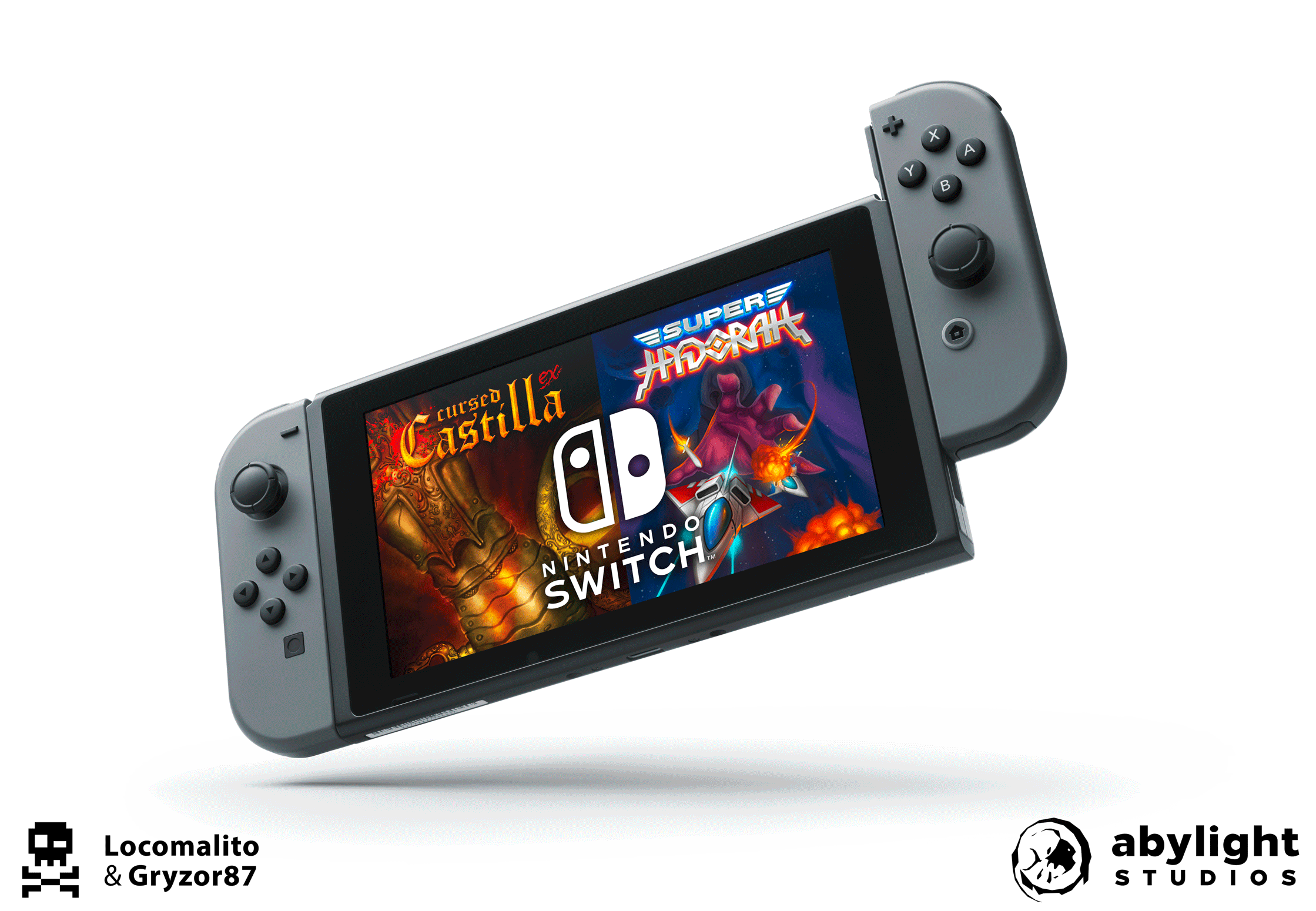 Locomalito_NintendoSwitch_low Super Hydorah and Cursed Castilla on Nintendo Switch