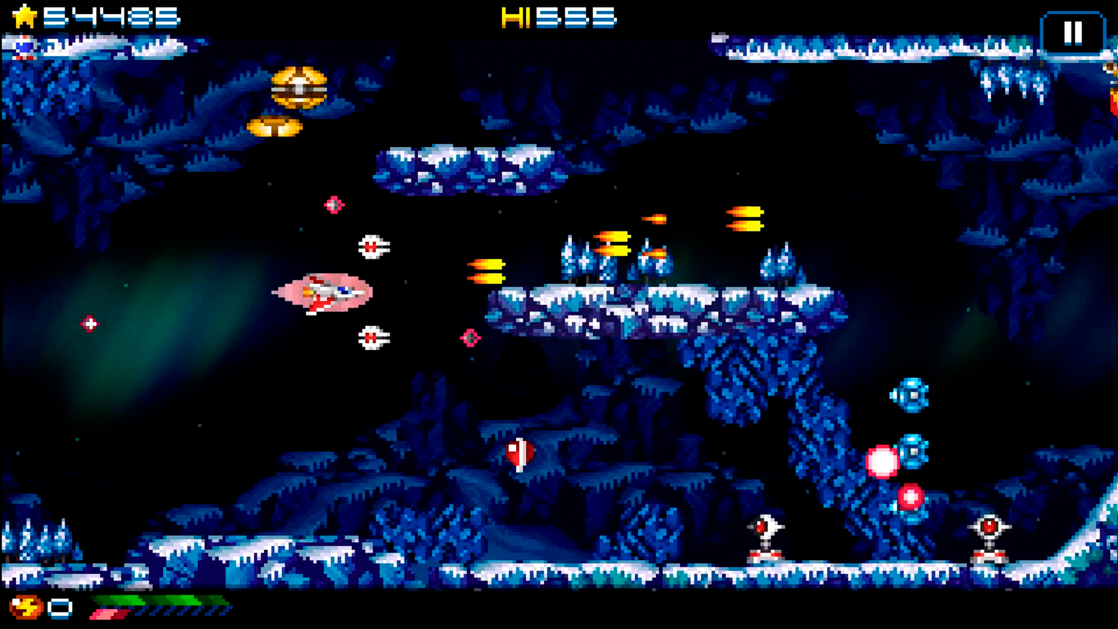 Super_Hydorah_iOS_iPhone super hydorah screenshot iOS, shmup, shoot'em up, arcade, indie, mobile