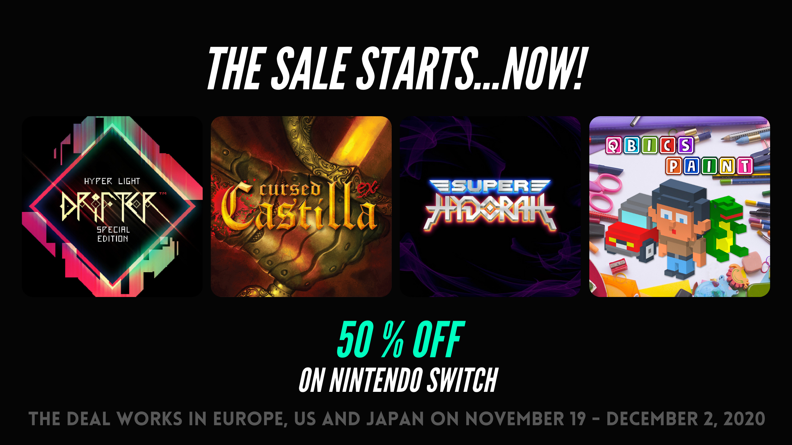 ▷ Black Friday came early: 50% off ALL Abylight games on Switch! | Abylight Barcelona | Independent video game developer studio in Barcelona.