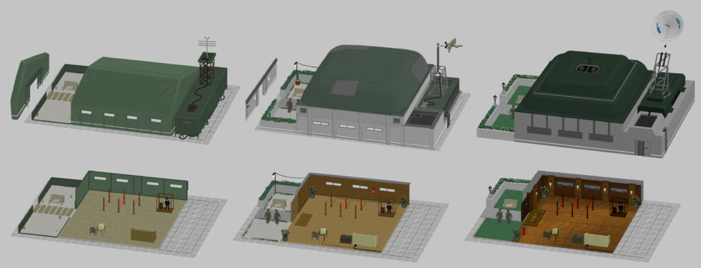 ▷ One Military Camp: Designing the Spy Training Building | Abylight Barcelona | Independent video game developer studio in Barcelona.