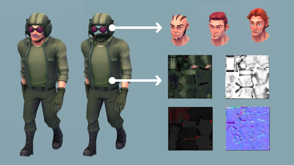▷ One Military Camp: How we create thousands of characters | Abylight Barcelona | Independent video game developer studio in Barcelona.